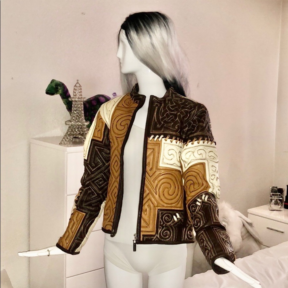 Al Wissam Leather Jacket Large - Picture 4 of 15
